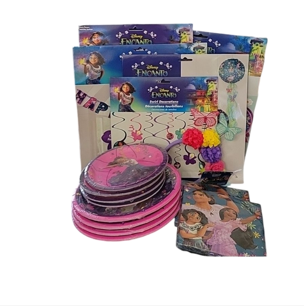 Disney Encanto-Birthday Party Theme 15+ PCS